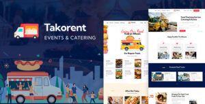 Takorent - Chủ đề WordPress về xe tải thực phẩm