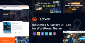 Tectxon - Chủ đề WordPress về Công nghiệp & Nhà máy