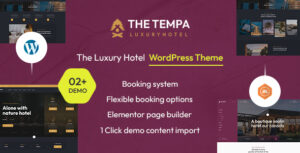 Tempa - Khách sạn sang trọng WordPress