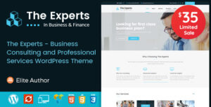 The Experts - Tư vấn kinh doanh và dịch vụ chuyên nghiệp Chủ đề WordPress
