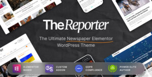 The Reporter - Chủ đề WordPress biên tập báo