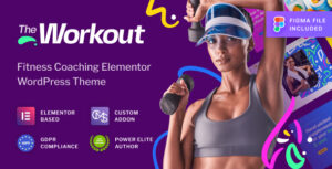 The Workout - Chủ đề WordPress về Huấn luyện viên thể hình