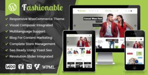 Thời trang - Chủ đề WordPress WooCommerce thời trang sáng tạo