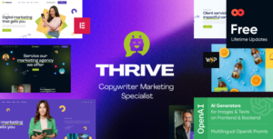 Thrive - Chủ đề WordPress tiếp thị