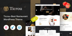Ticrou - Chủ đề WordPress nhà hàng