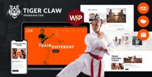 Tiger Claw | Chủ đề WordPress cho Trường võ thuật và Trung tâm thể hình