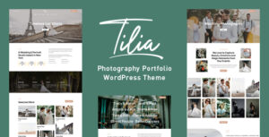 Tilia - Chủ đề WordPress danh mục đầu tư nhiếp ảnh