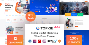 Topkie - Chủ đề WordPress Tiếp thị SEO