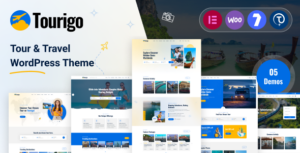 Tourigo - Chủ đề WordPress Du lịch & Lữ hành + RTL