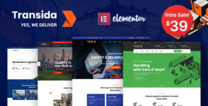 Transida - Chủ đề WordPress về hậu cần