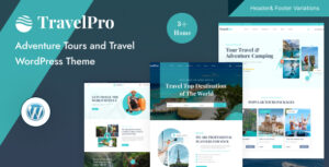 TravelPro - Chủ đề WordPress cho công ty lữ hành và du lịch mạo hiểm