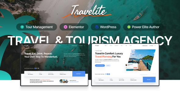 Travelite - Chủ đề WordPress cho công ty lữ hành & du lịch
