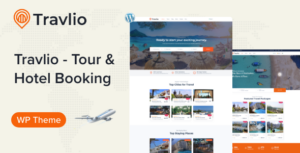 Travlio - Chủ đề WordPress Đặt chỗ Du lịch