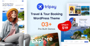 Tripay - Chủ đề WordPress Đặt tour du lịch
