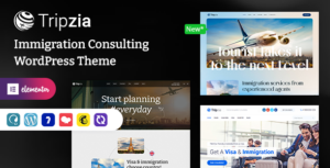 Tripzia – Chủ đề WordPress tư vấn di trú + RTL