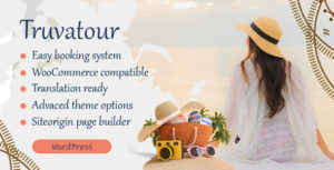 TruvaTour - Chủ đề WordPress Du lịch, Tour