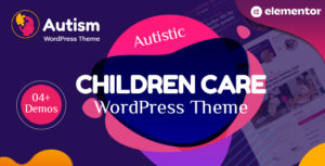 Tự kỷ - Chủ đề WordPress chăm sóc trẻ tự kỷ