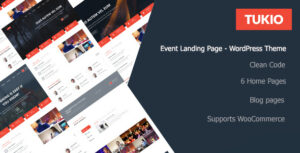 Tukio | Chủ đề WordPress cho trang đích sự kiện