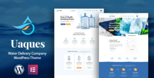 Uaques - Giao nước uống WordPress Theme