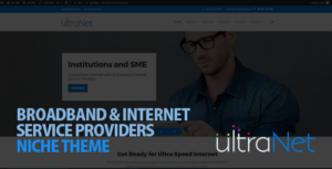 UltraNet - Chủ đề WordPress cho nhà cung cấp dịch vụ Internet và băng thông rộng