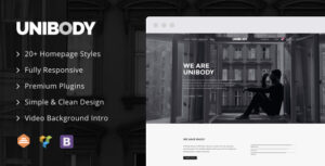 UniBody - Chủ đề WordPress kinh doanh thanh lịch