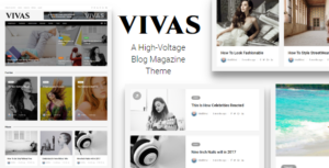 VIVAS Blog Tạp chí Báo WordPress Theme với Visual Composer