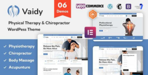 Vaidy - Chủ đề WordPress Vật lý trị liệu & Nắn xương