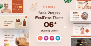 Vamary - Chủ đề WordPress phẫu thuật thẩm mỹ
