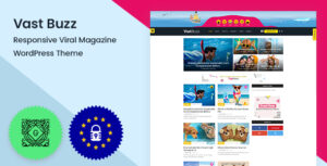 Vast Buzz - Chủ đề WordPress của Tạp chí Viral