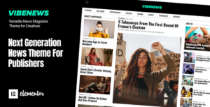 Vibenews - Chủ đề WordPress cho báo và tạp chí
