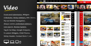 Video News = Chủ đề Tạp chí/Báo chí WordPress