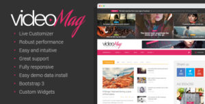 VideoMag - Chủ đề blog video tạp chí