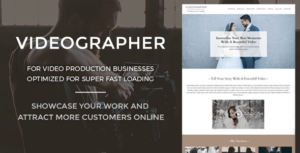 Videographer - Chủ đề WordPress về sản xuất video