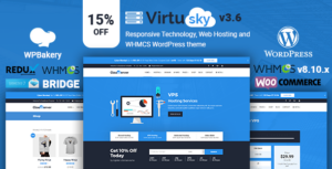 VirtuSky | Lưu trữ web đáp ứng và chủ đề WordPress WHMCS