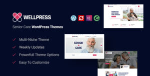 WellPress - Chủ đề WordPress chăm sóc người cao tuổi