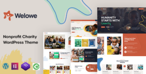 Welowe - Chủ đề WordPress từ thiện phi lợi nhuận