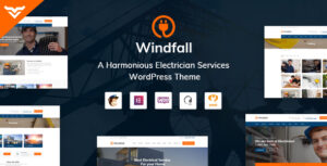 Windfall - Chủ đề WordPress về dịch vụ thợ điện