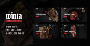 Winta - Chủ đề WordPress Nhà hàng Steakhouse