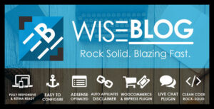 Wise Blog | Chủ đề WordPress được tối ưu hóa cho AdSense đa mục đích