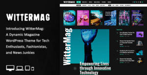 WitterMag - Chủ đề WordPress tạp chí hiện đại