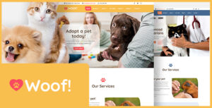 Woof! - Chủ đề WordPress cho thú cưng