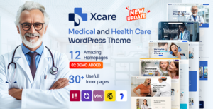 Xcare - Chủ đề WordPress về Y tế và Chăm sóc Sức khỏe