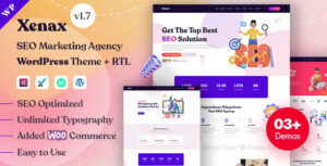Xenax - Công ty SEO & Tiếp thị Kỹ thuật số Chủ đề WordPress Elementor