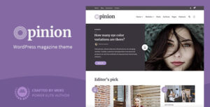 Ý kiến ​​- Chủ đề WordPress Tạp chí