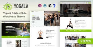 Yogala - Chủ đề WordPress của Câu lạc bộ Yoga & Pilates