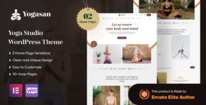 Yogasan - Chủ đề Yoga WordPress