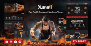 Yummi - Chủ đề WordPress nhà hàng