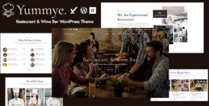 Yummye - Chủ đề WordPress Nhà hàng & Quán rượu