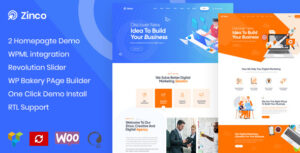 Zinco - Chủ đề WordPress của Cơ quan Tiếp thị Kỹ thuật số