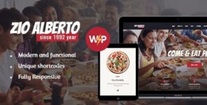 Zio Alberto | Chủ đề WordPress Nhà hàng Pizza